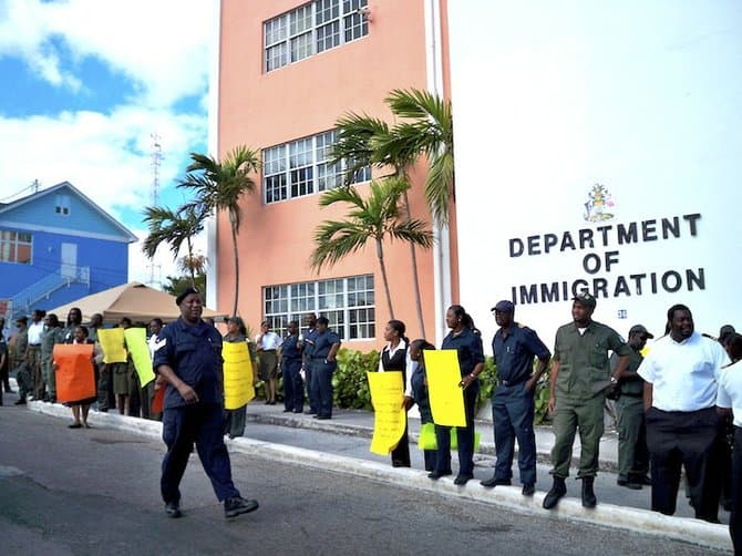 Bahamas Immigration Warning