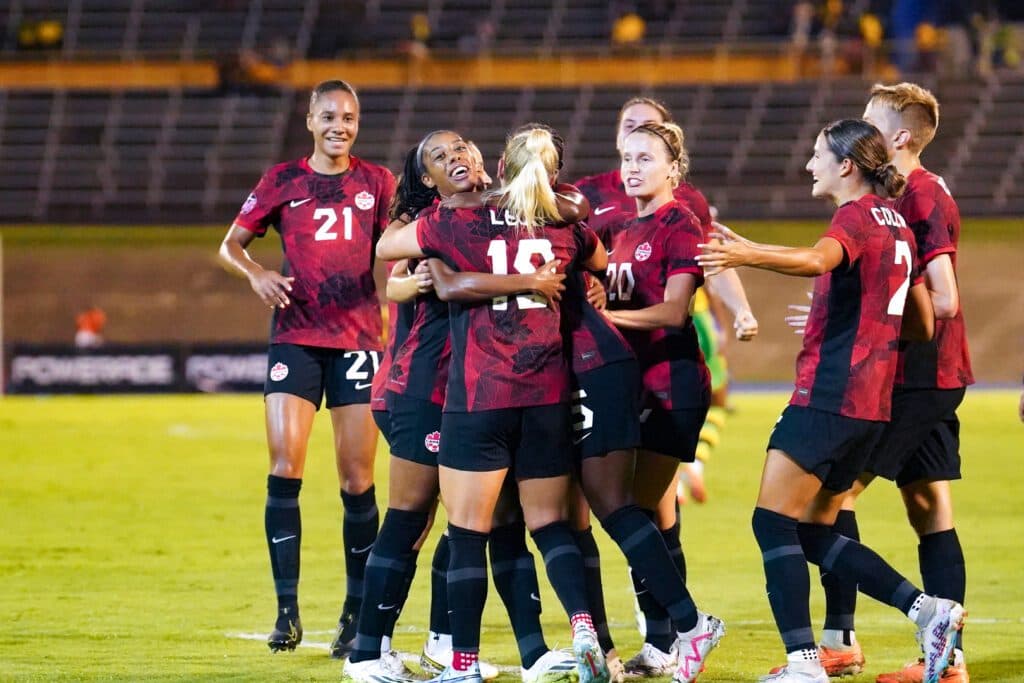 Canada blank Jamaica 2-0 to step closer to Olympic Games 2024
