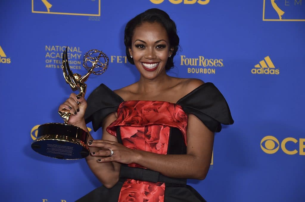 Trinidadian Canadian actress Mishael Morgan is first Black Actress to Win Best Actress at Daytime Emmys