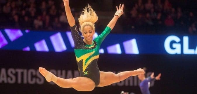 Jamaica gymnast shines on world stage