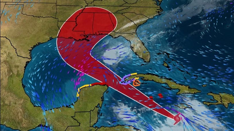 Tropical Storm Delta Could become Hurricane Within 24 Hours