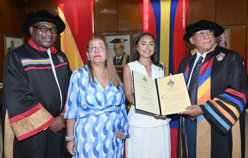 UWI honours late Don Wehby with posthumous Doctor of Laws degree
