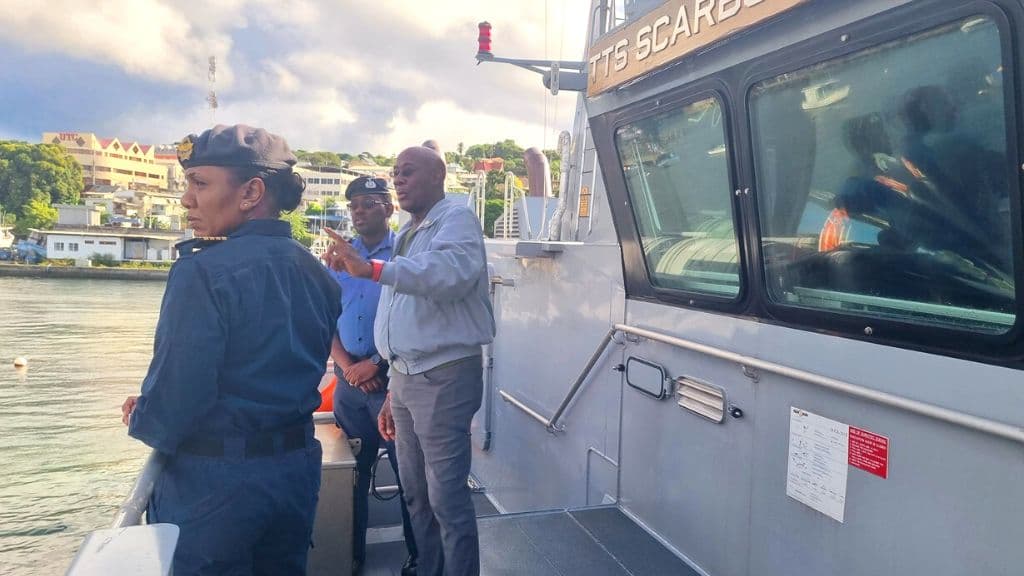 PM Rowley embarks on overnight maritime patrol