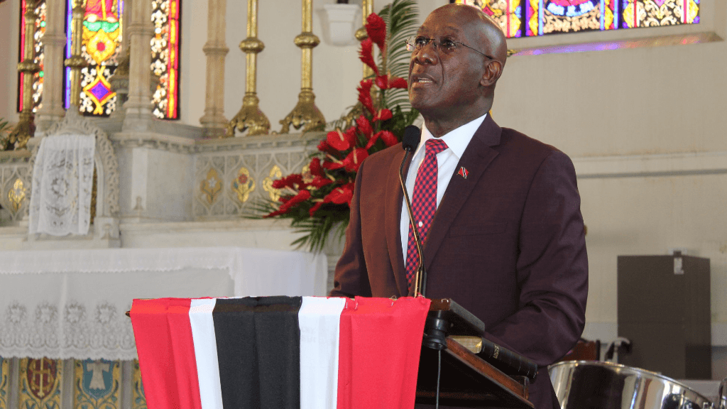 Trinidad Prime Minister Dr. Keith Rowley announces plans to retire