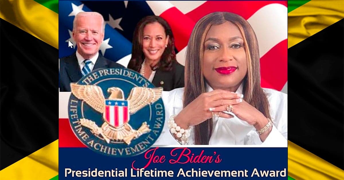 Jamaican Dr Michelle Richards Gets 2021 Presidential Lifetime Achievement Award