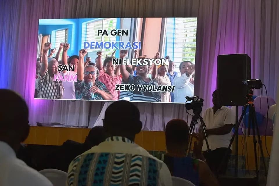 Haiti moves closer to 2026 elections with push for women’s equal representation