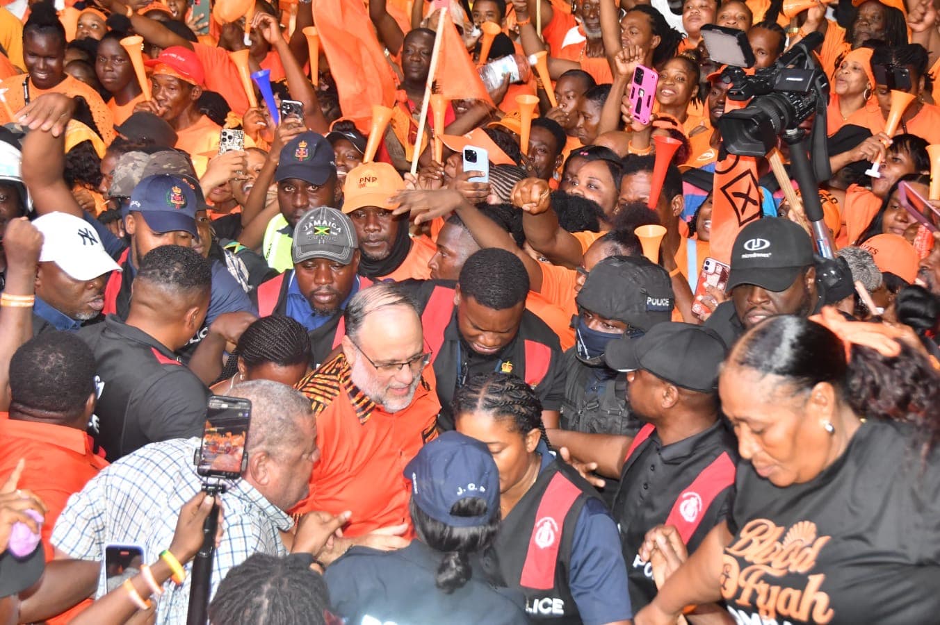 PNP rallies supporters in Kingston, vows march to election victory
