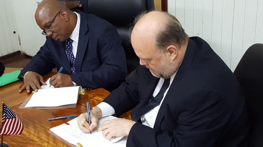 Guyana and U.S implement Foreign Accounts Tax Compliance