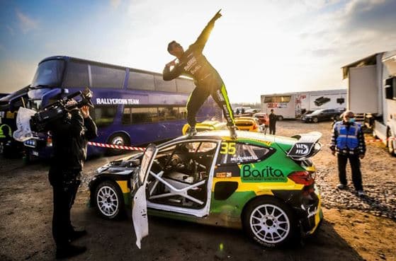 Jamaican RallyCross Driver Fraser McConnell Scores Win at RallyX Nordic