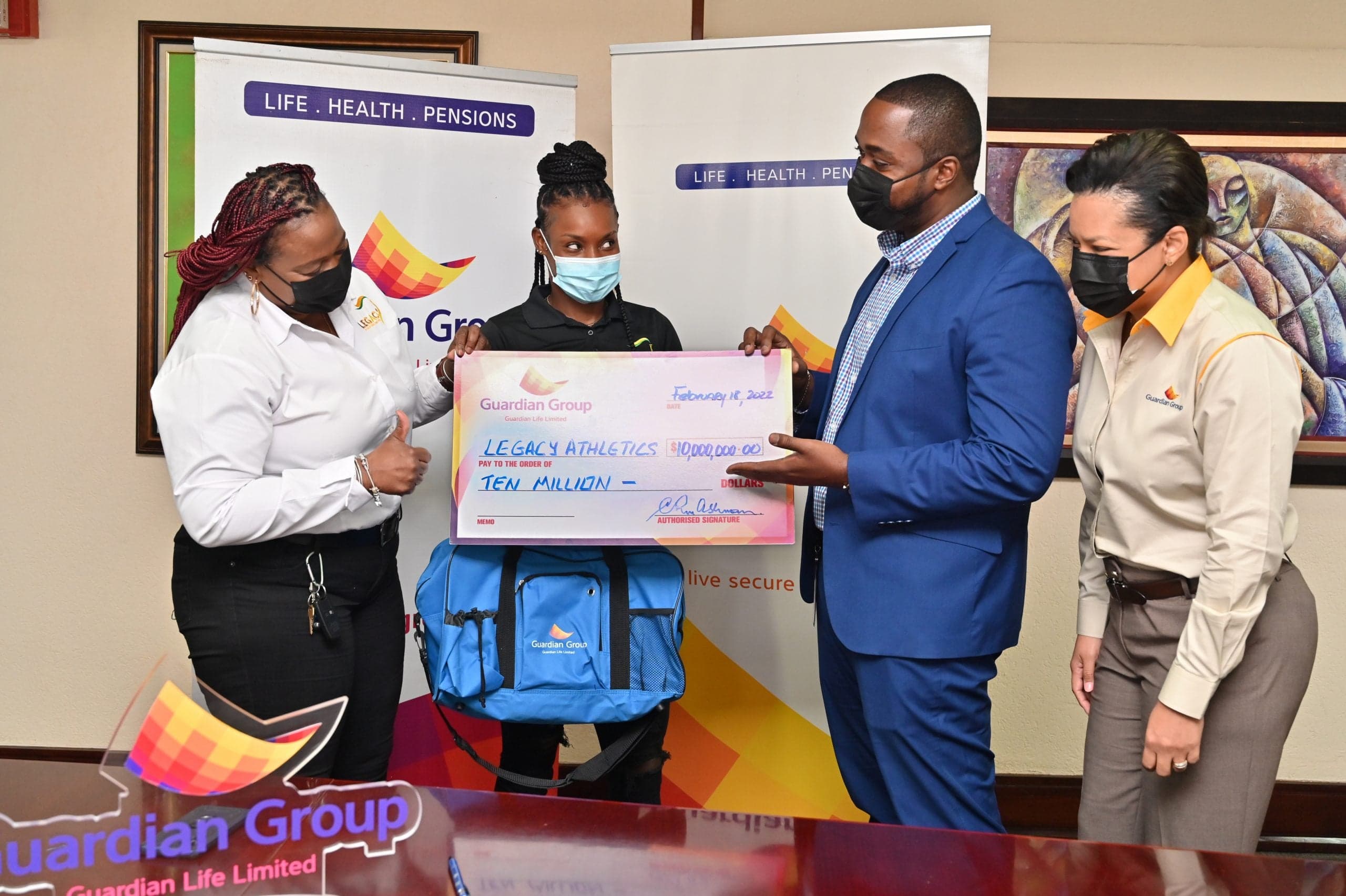 Guardian Life Limited now Official Health and Wellness Partner of Legacy Athletics
