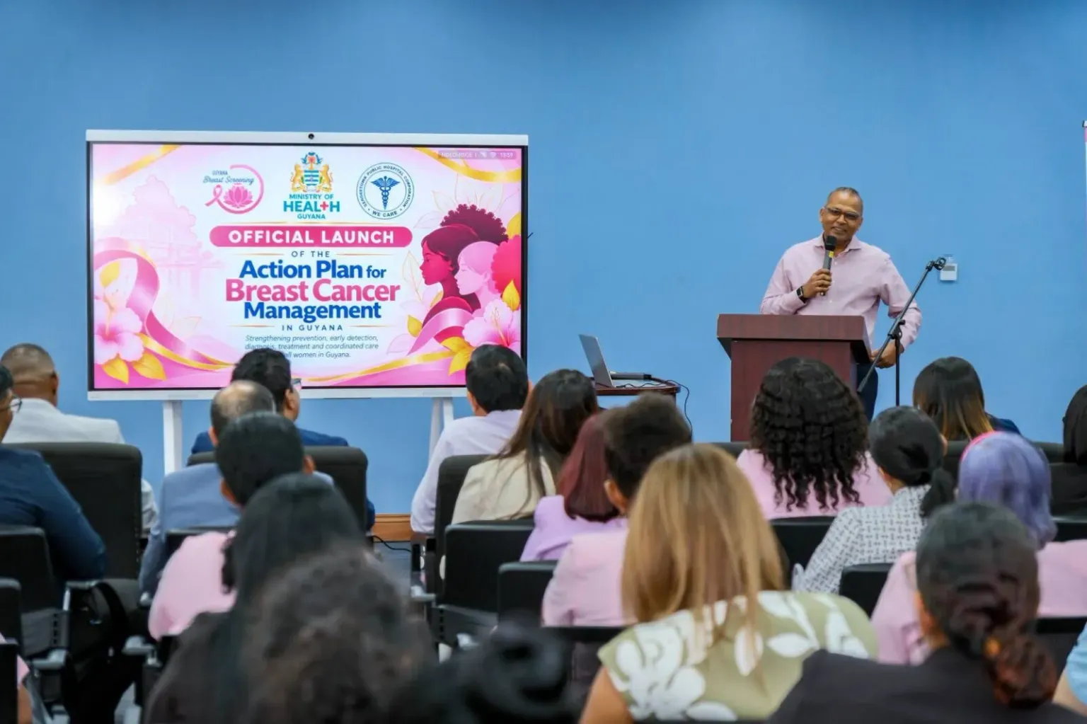 Guyana launches national plan to improve breast cancer care