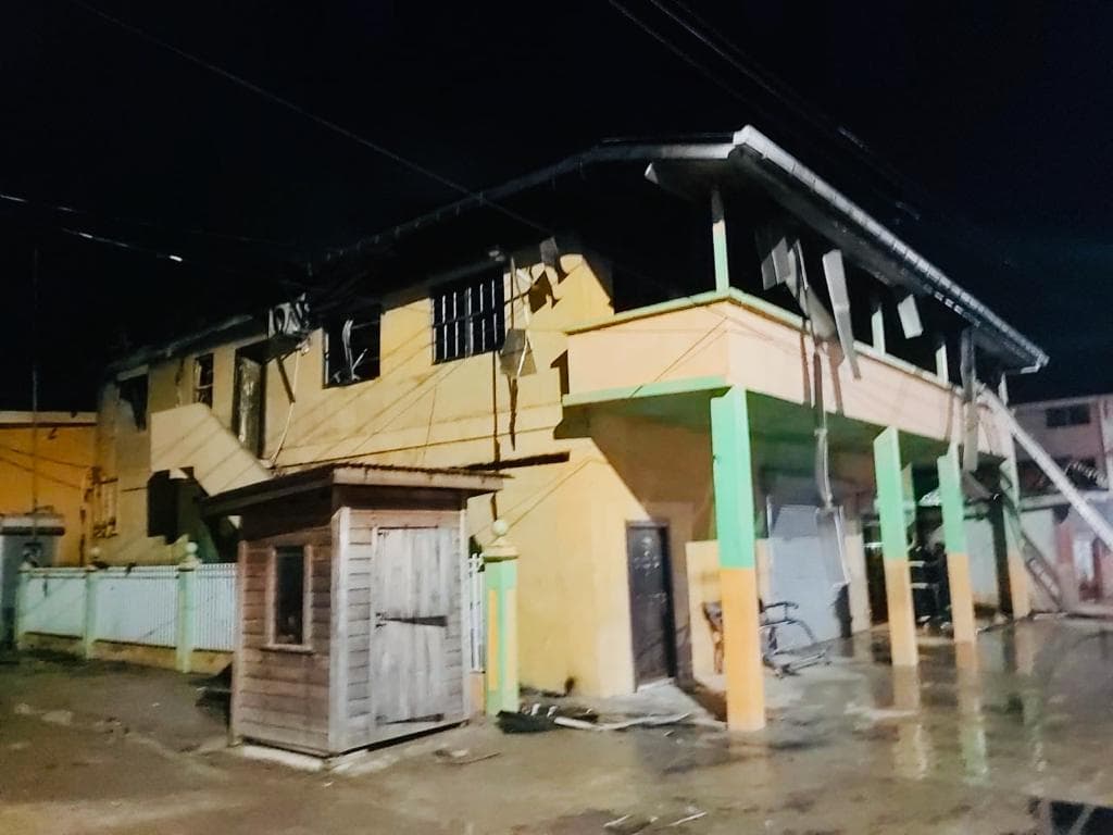 GECOM Office Among Three Buildings Set on Fire in Guyana