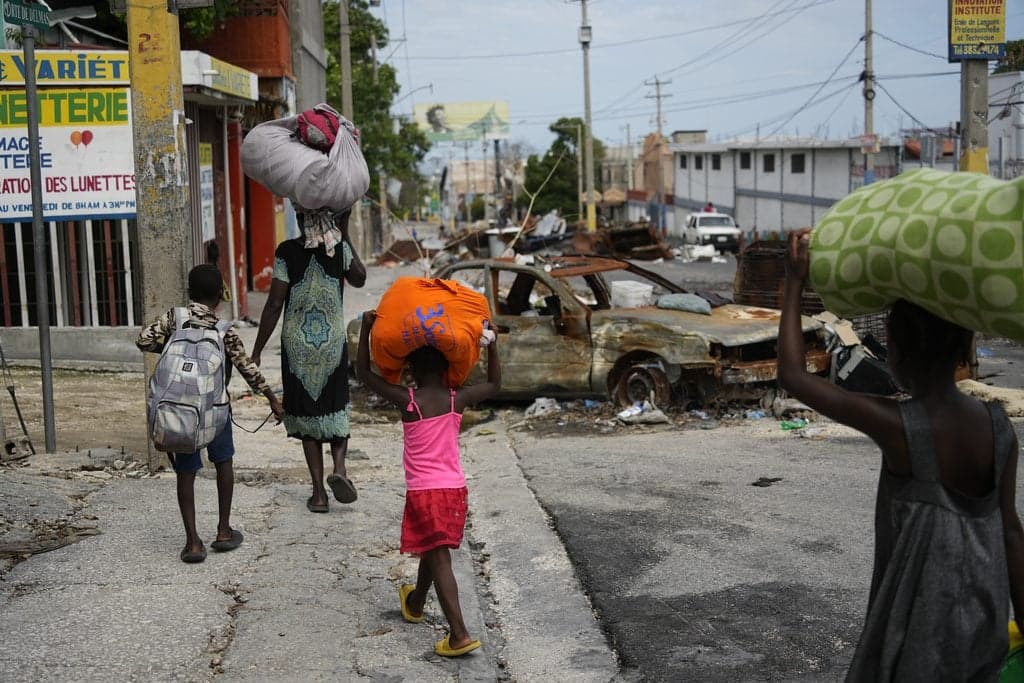 Over 20,000 displaced in Haiti’s capital, Port-au-Prince