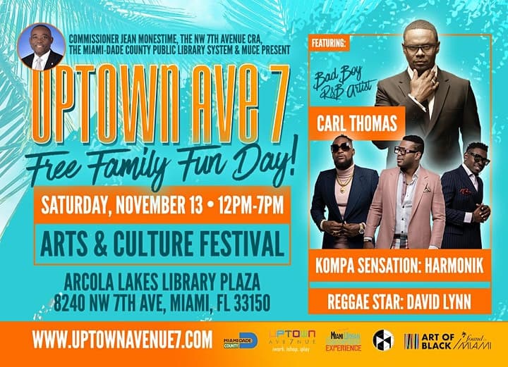 Celebrate Miami's Caribbean Community at the Uptown Avenue 7 Arts & Culture Festival