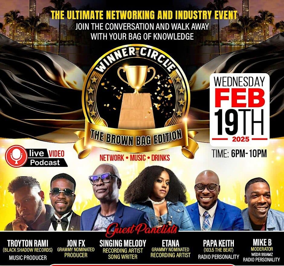 Winner Circle: The Brown Bag Edition set for Feb. 19 in Fort Lauderdale