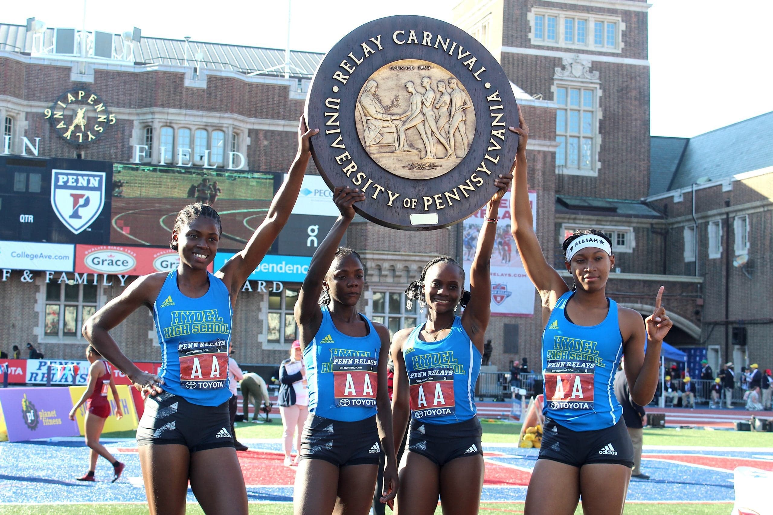 Hydel High School clinches double victory at Penn Relays under ideal conditions