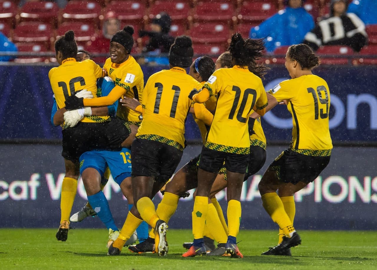 Reggae Girlz in France ready to take on Brazil