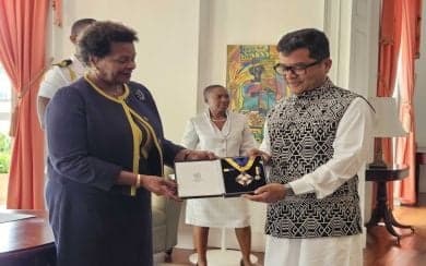 Barbados awards India’s Prime Minister with highest honor to strengthen ties