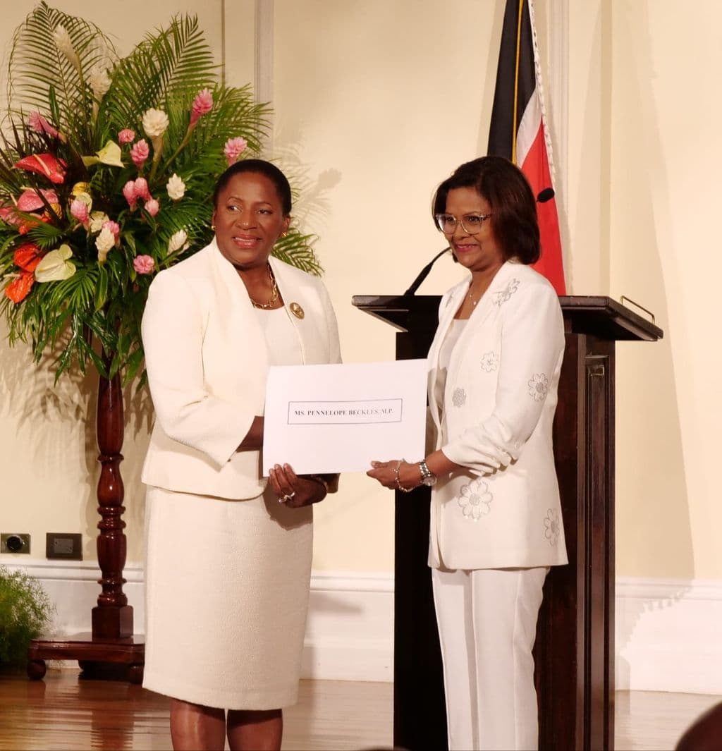 Pennelope Beckles sworn in as PNM’s first woman opposition leader