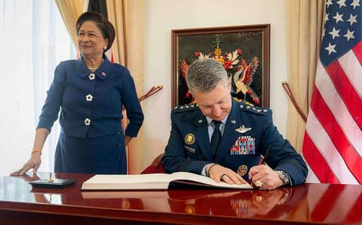 Trinidad holds 'excellent' security talks with US military chief