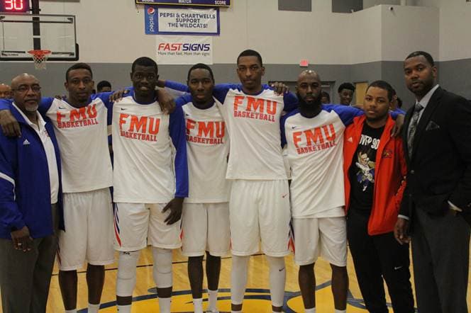 Five FMU basketball seniors honored on Senior Night
