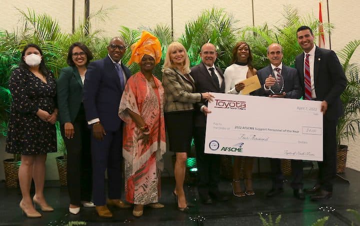 M-DCPS Honors 2022 AFSCME Support Personnel of the Year