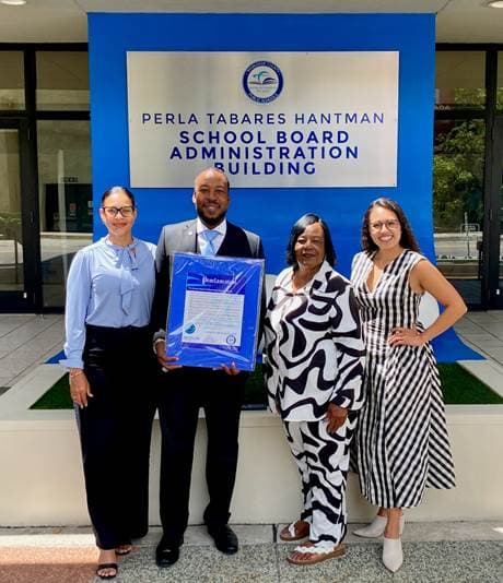 Walter Hall named Miami-Dade County Public Schools’ 2025 Principal of the Year