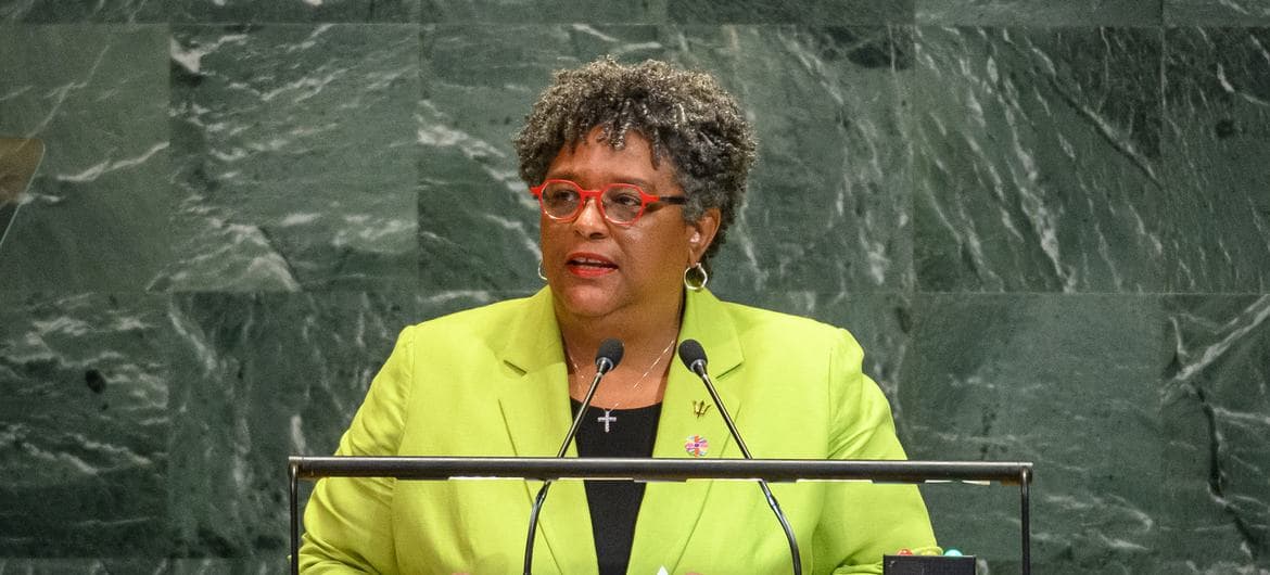 Barbados PM to world leaders: Protect small nations by preserving international law