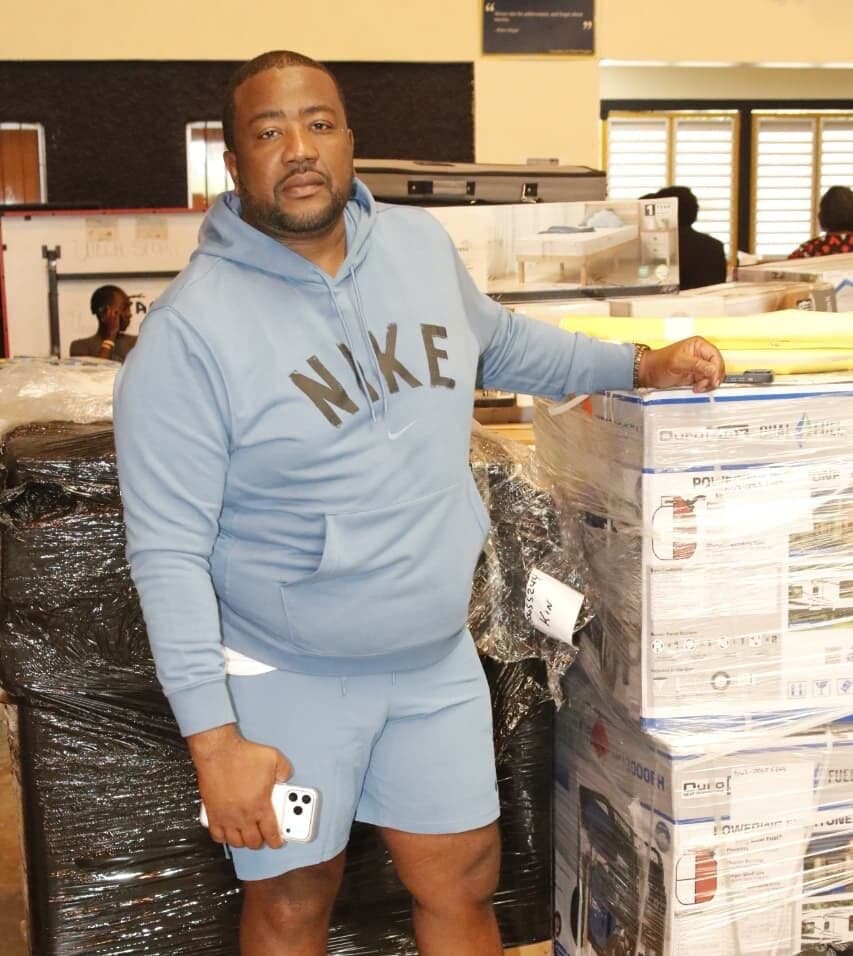 South Florida’s Kemar ‘Flava’ McGregor partners with UTECH to deliver relief packages