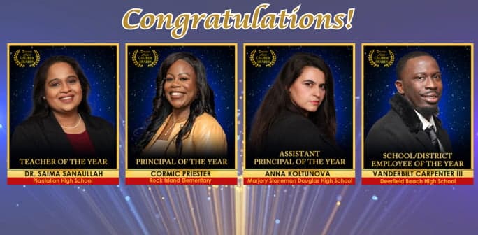 Broward Schools celebrate top educators and staff at 2026 Caliber Awards