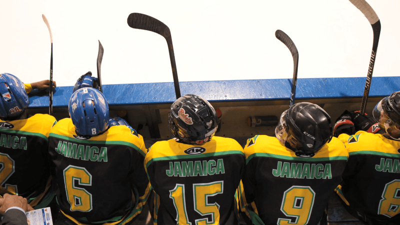 Jamaica Wins in International Ice Hockey Tournament Debut in South Florida