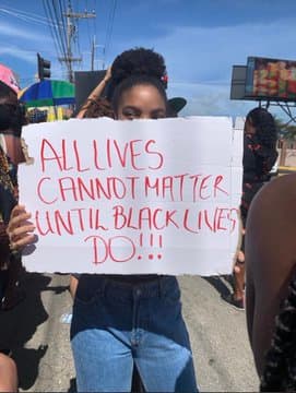 Jamaica Joins Worldwide #BlackLivesMatter Protests