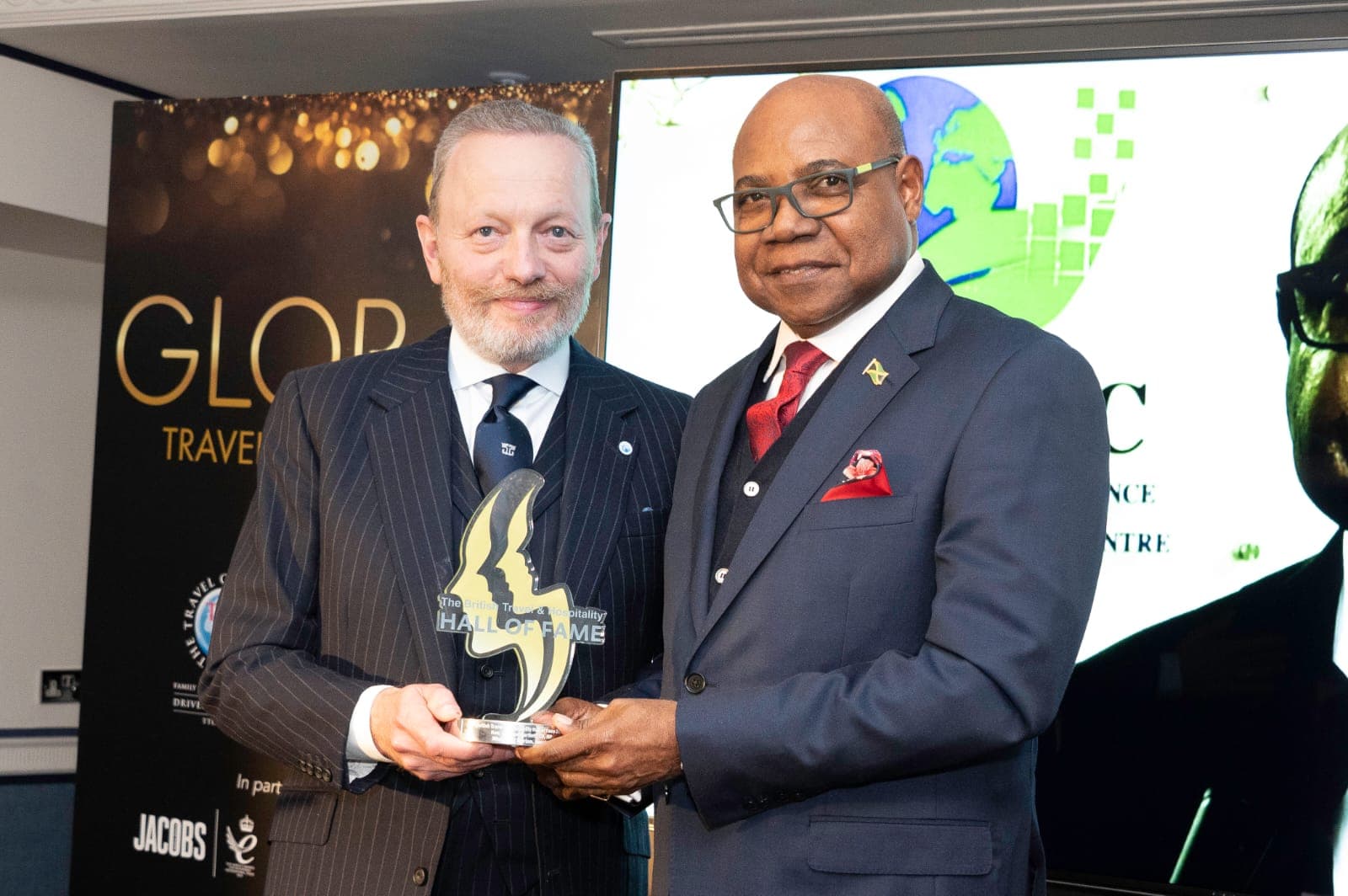 Jamaica's Tourism Minister Becomes First Regional Minister Inducted In Global Travel Hall of Fame