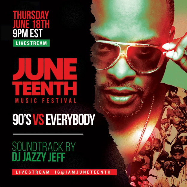 The 2020 Virtual Juneteenth Music Festival Will Take Place on June 18