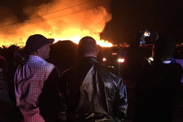 Bahamian Government orders evacuation as Landfill continues to burn