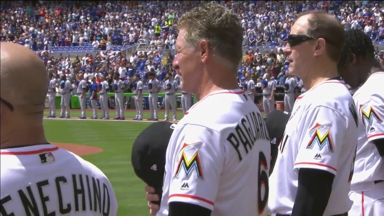 Haitian-American Jason Derulo sings Anthem at Marlins’ opener