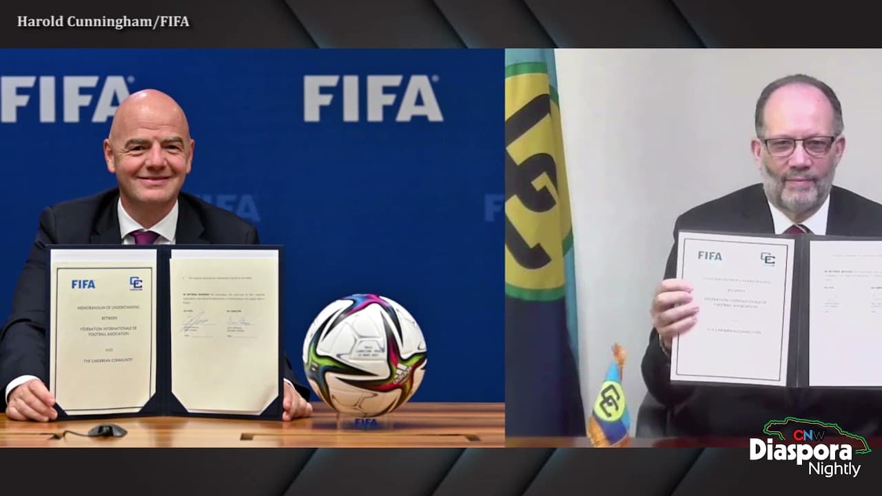 CARICOM Signs Sports Development MoU with FIFA