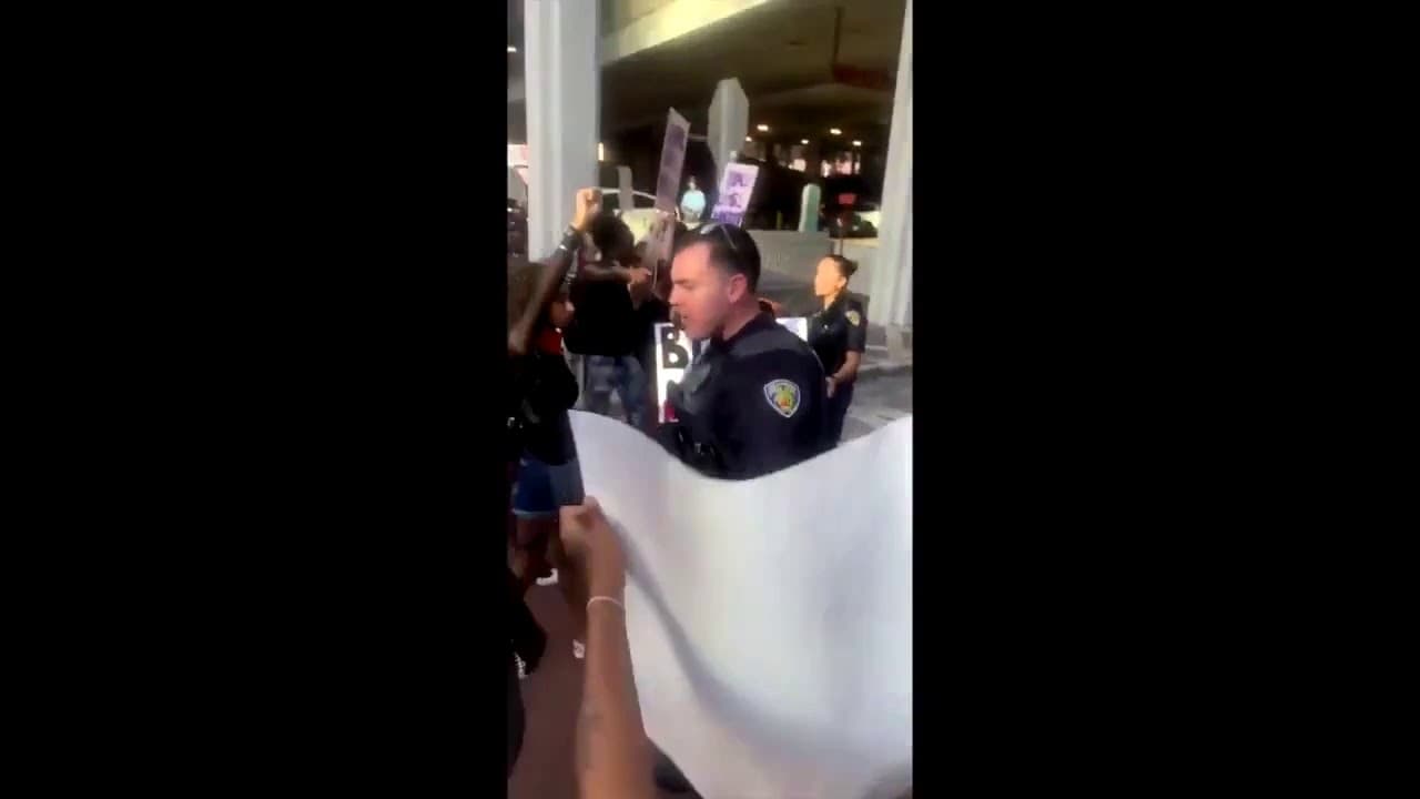 Fort Lauderdale Police Officer Suspended for Pushing Kneeling Protester