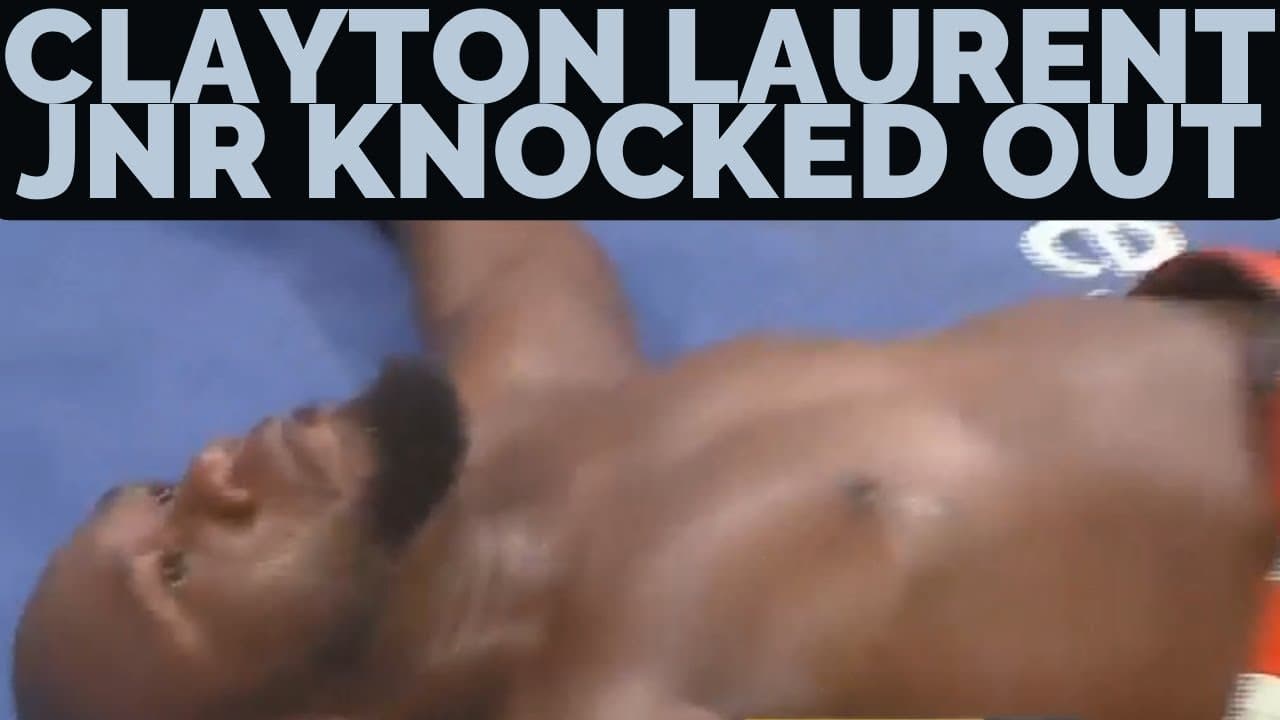 USVI’s Heavyweight boxer Clayton Laurent beaten for the first time