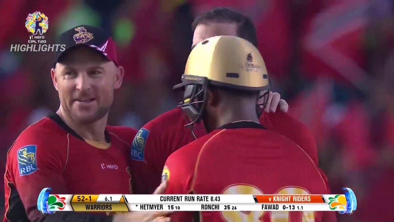 Trinibago Knight Riders successfully defend Hero CPL title after cruising past Warriors