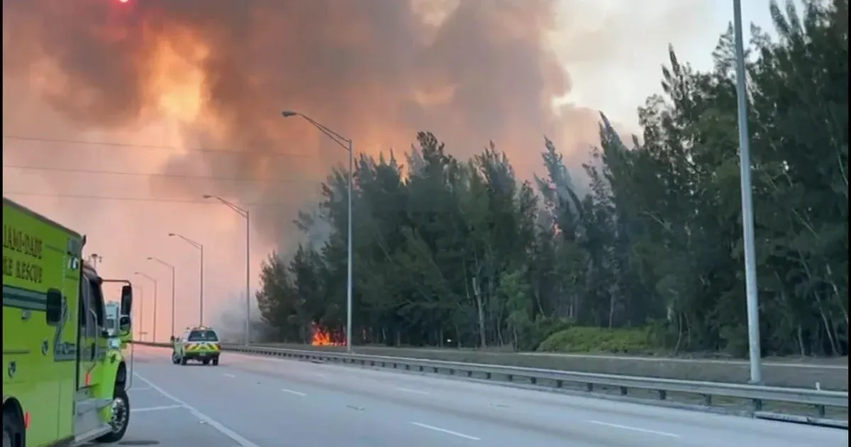 Massive Miami-Dade brush fire now 30% contained, officials say