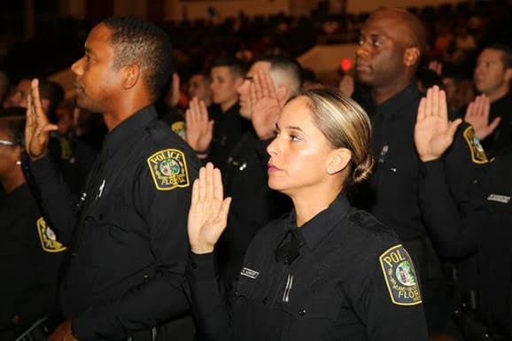 85 New Miami-Dade Schools Police Officers Sworn In