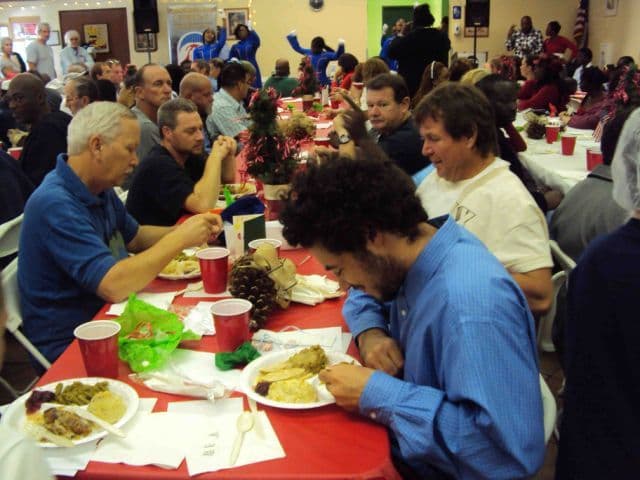 Great Thanksgiving Banquet and Street Outreach to Feed the Homeless on Thanksgiving