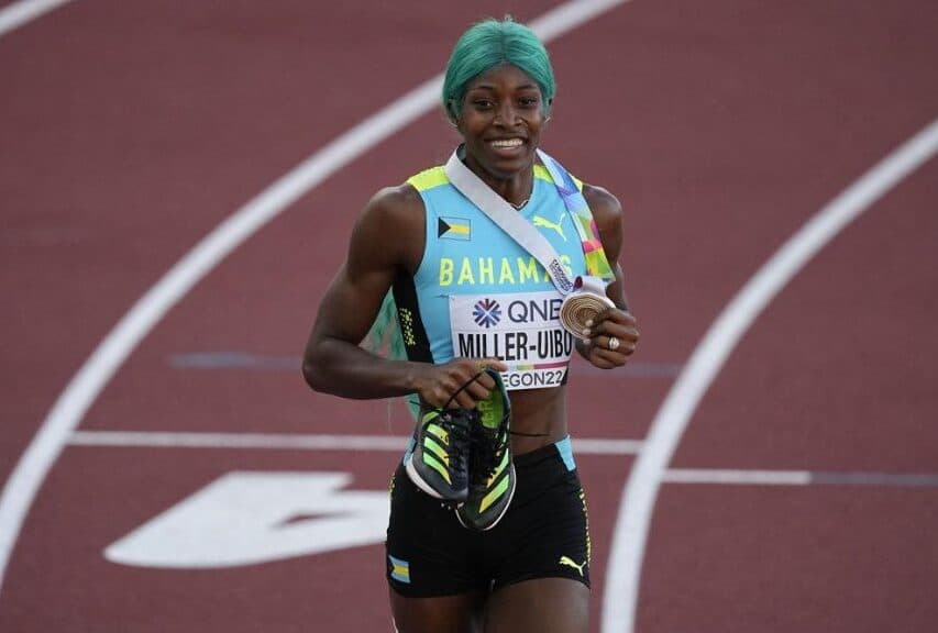 Two-time Olympic champion Shaunae Miller-Uibo balances family and pursuit of more gold
