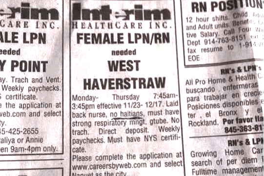 Miami-Dade's Chairman Monestime condemns "No Haitians" Job ad