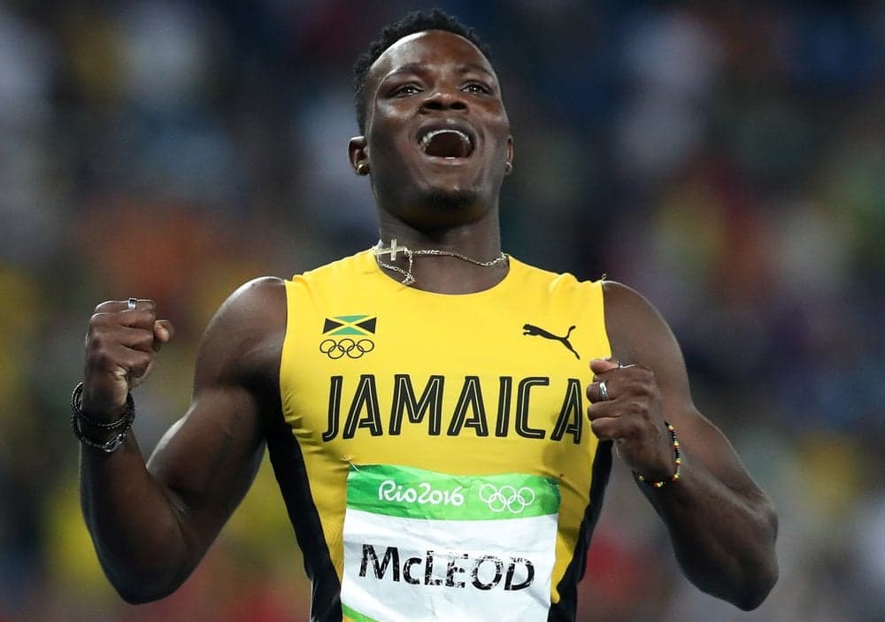 Omar McLeod and Britany Anderson impress at Savona Athletics Meet