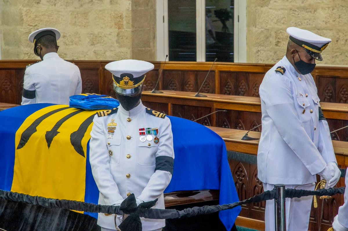 Barbados Says Goodbye to Former Prime Minister Owen Arthur With State Funeral