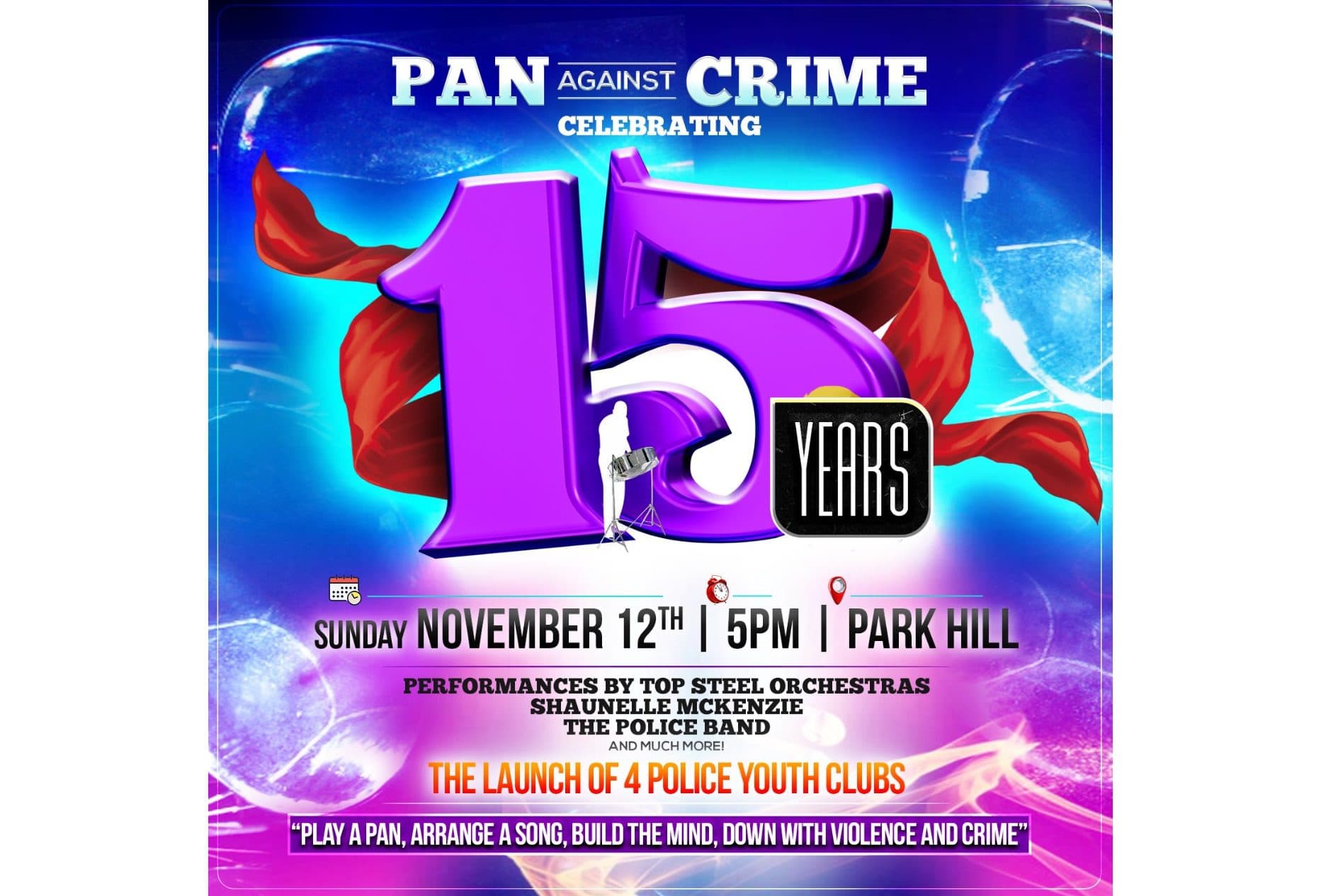 SVG to host concert to divert youth from violence and crime