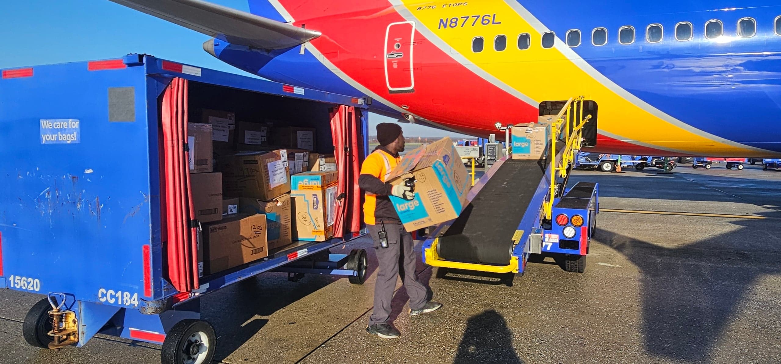 Southwest Airlines helps deliver $30,000 in hurricane relief supplies from US to Jamaica
