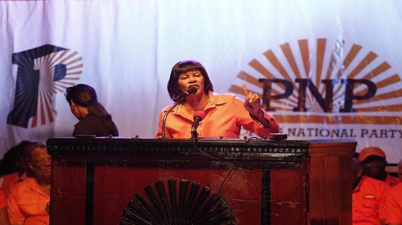 Portia Simpson Miller to step down on April 2